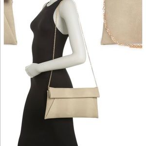Embossed Clutch w/optional strap